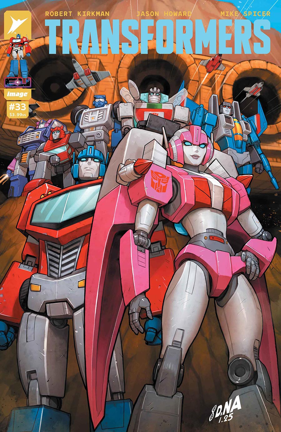 Transformers Vol 5 #33 Cover A Regular David Nakayama Cover