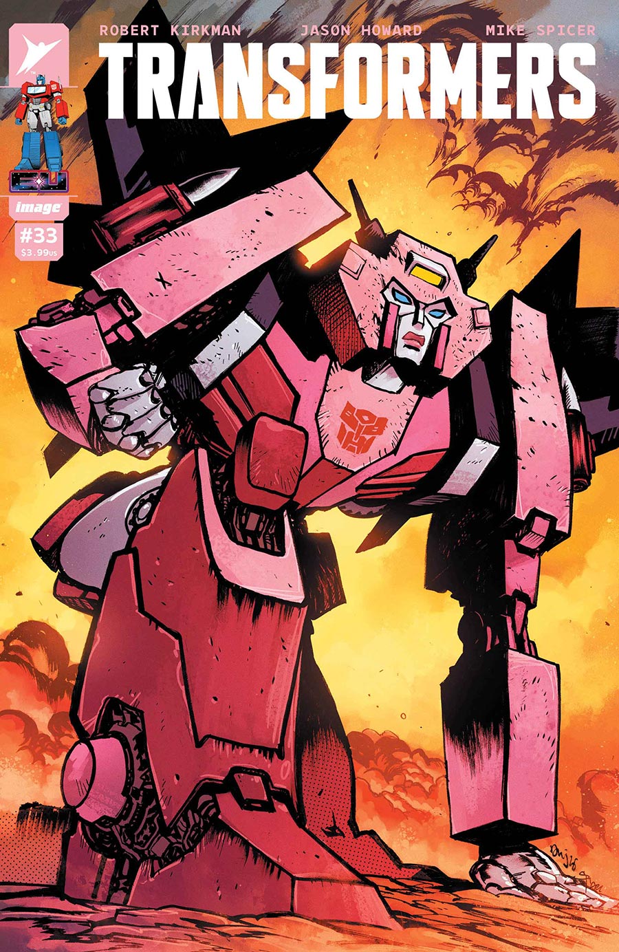 Transformers Vol 5 #33 Cover B Variant Daniel Warren Johnson & Mike Spicer Cover