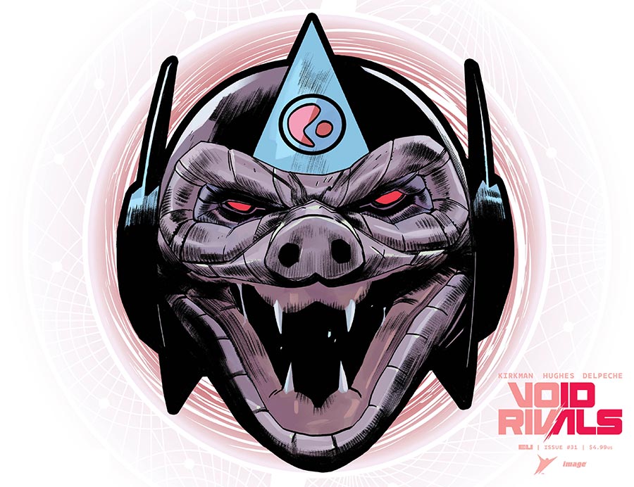 Void Rivals #31 Cover F Variant Andrea Milana & Andres Juarez Die-Cut Foil Mask Cover