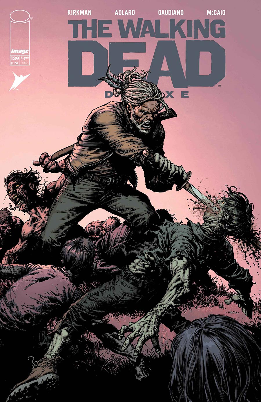 Walking Dead Deluxe #139 Cover A Regular David Finch & Dave McCaig Cover