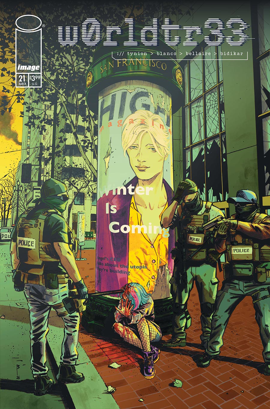 w0rldtr33 #21 Cover A Regular Fernando Blanco Cover