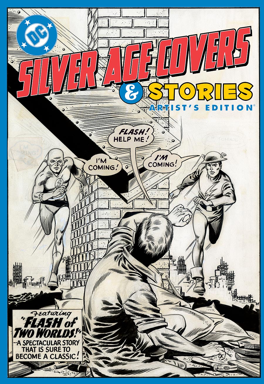 DC Silver Age Covers & Stories Artists Edition HC Book Market Carmine Infantino Flash Of Two Worlds Cover