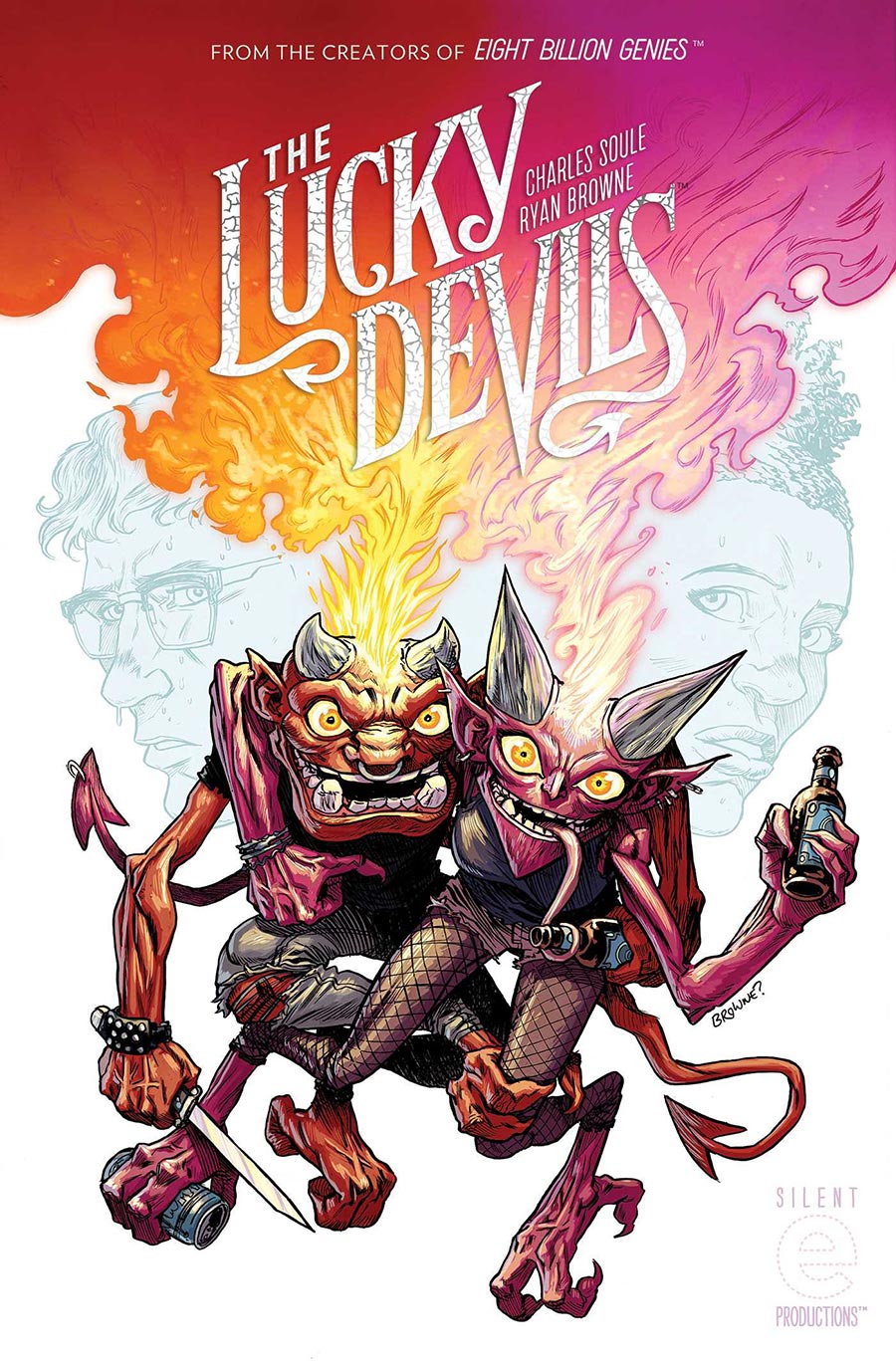 Lucky Devils HC Book Market Ryan Browne Cover