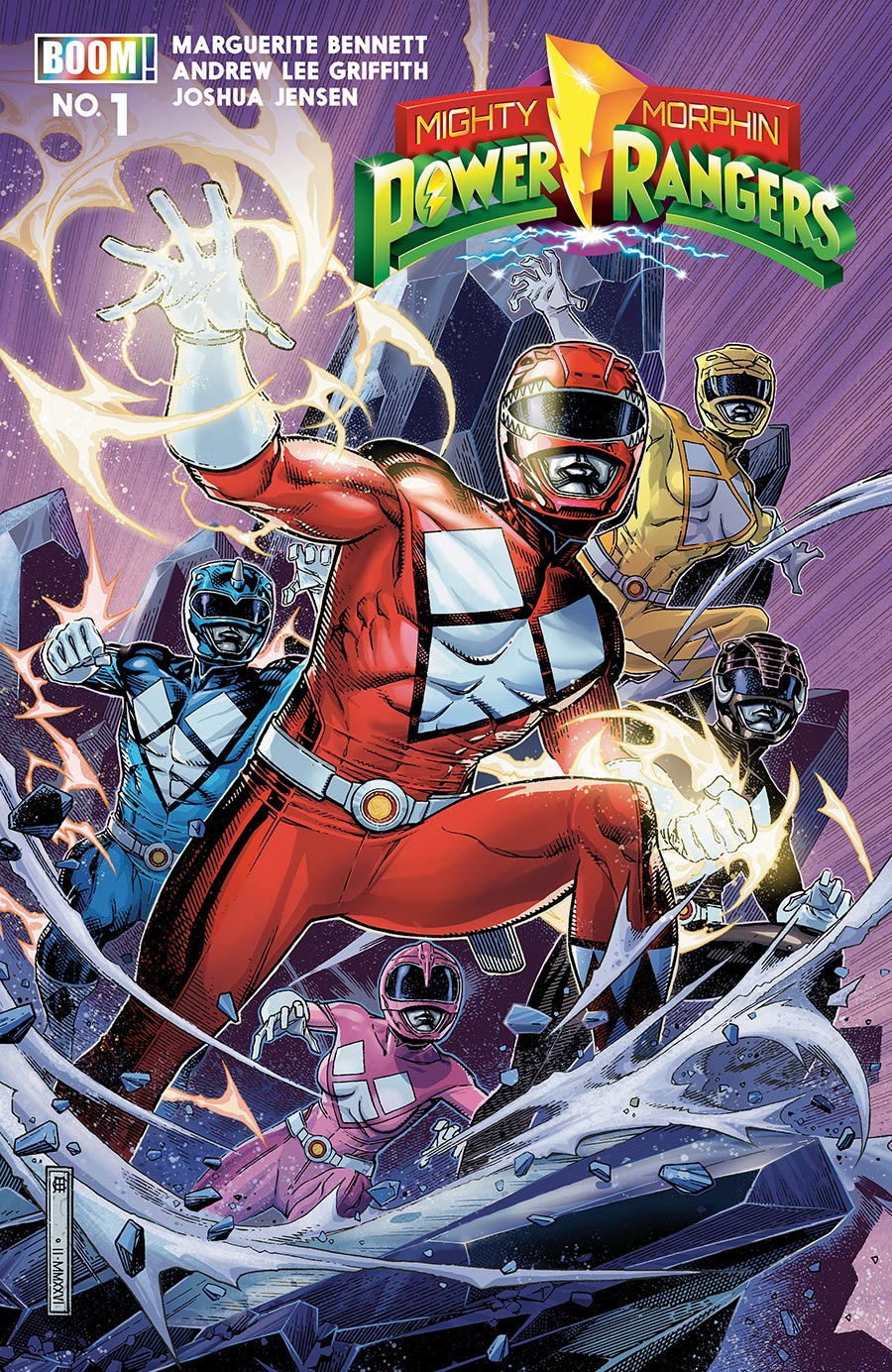 Mighty Morphin Power Rangers (BOOM Studios) Vol 2 #1 Cover A Regular Jim Cheung Cover