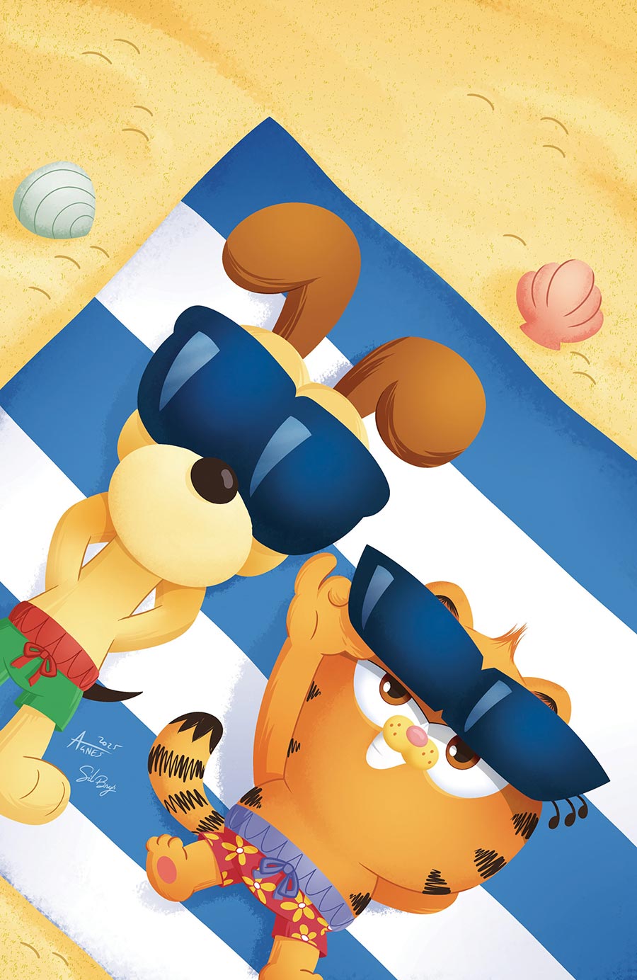 Baby Garfield #3 Cover E Variant Agnes Garbowska Unlimited Virgin Cover