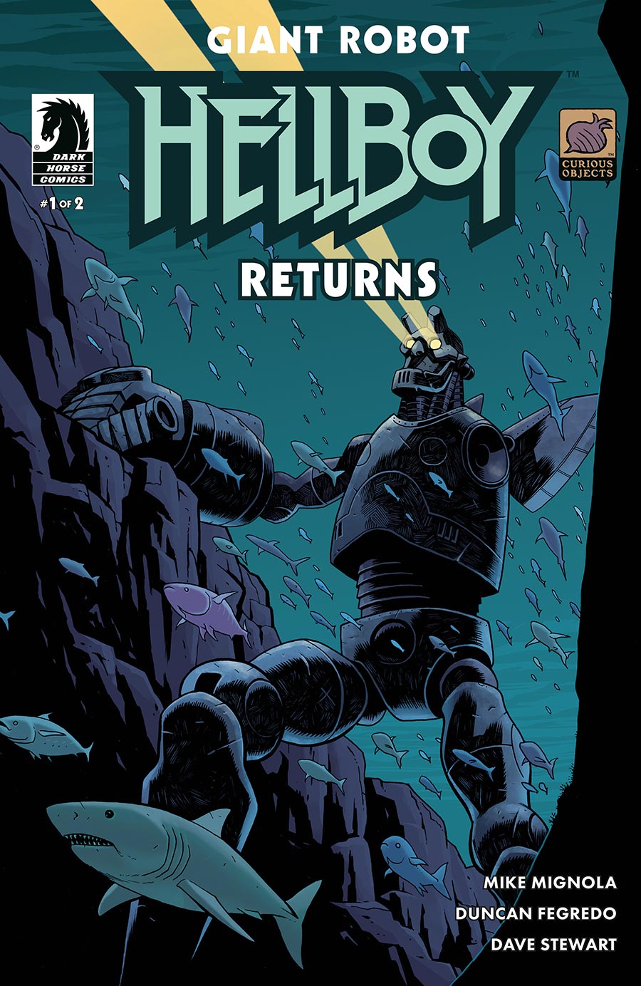 Giant Robot Hellboy Returns #1 Cover B Variant Ben Stenbeck Cover