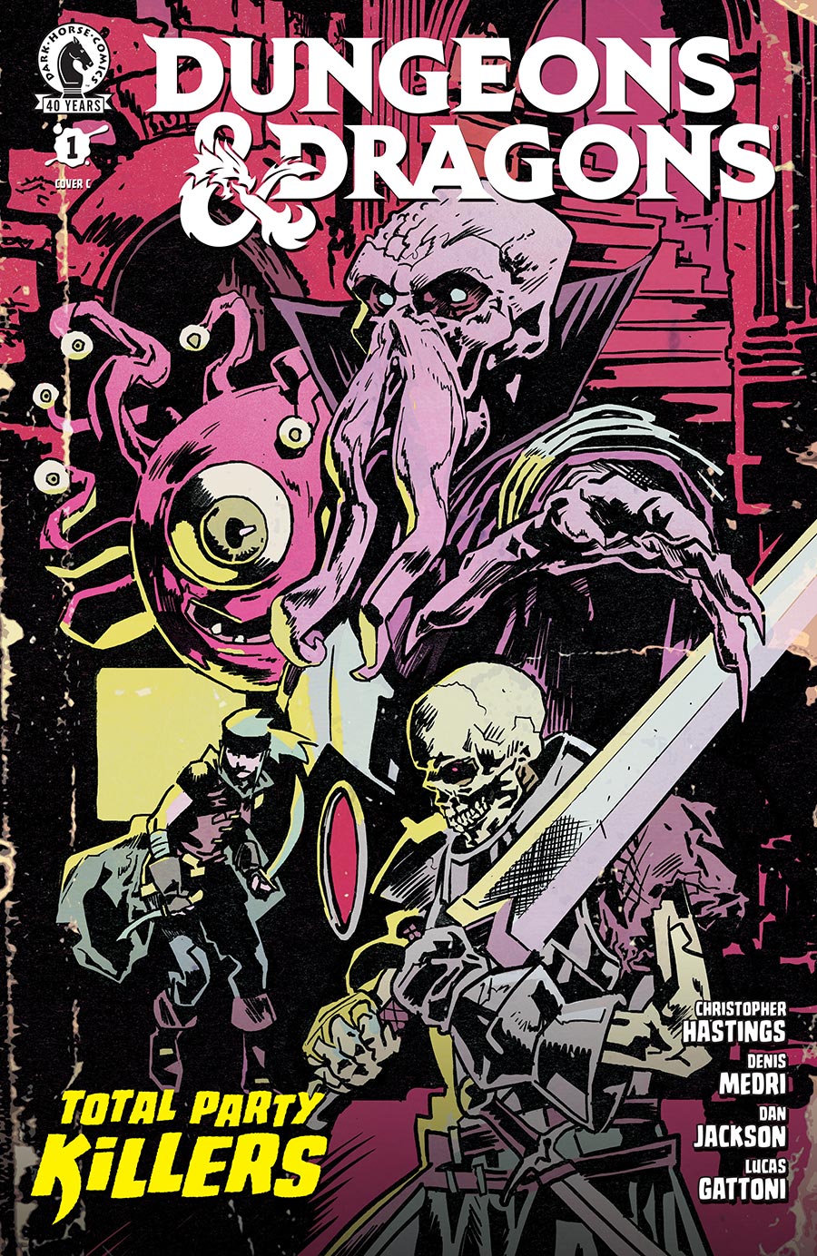 Dungeons & Dragons Total Party Killers #1 Cover C Variant Michael Walsh Cover