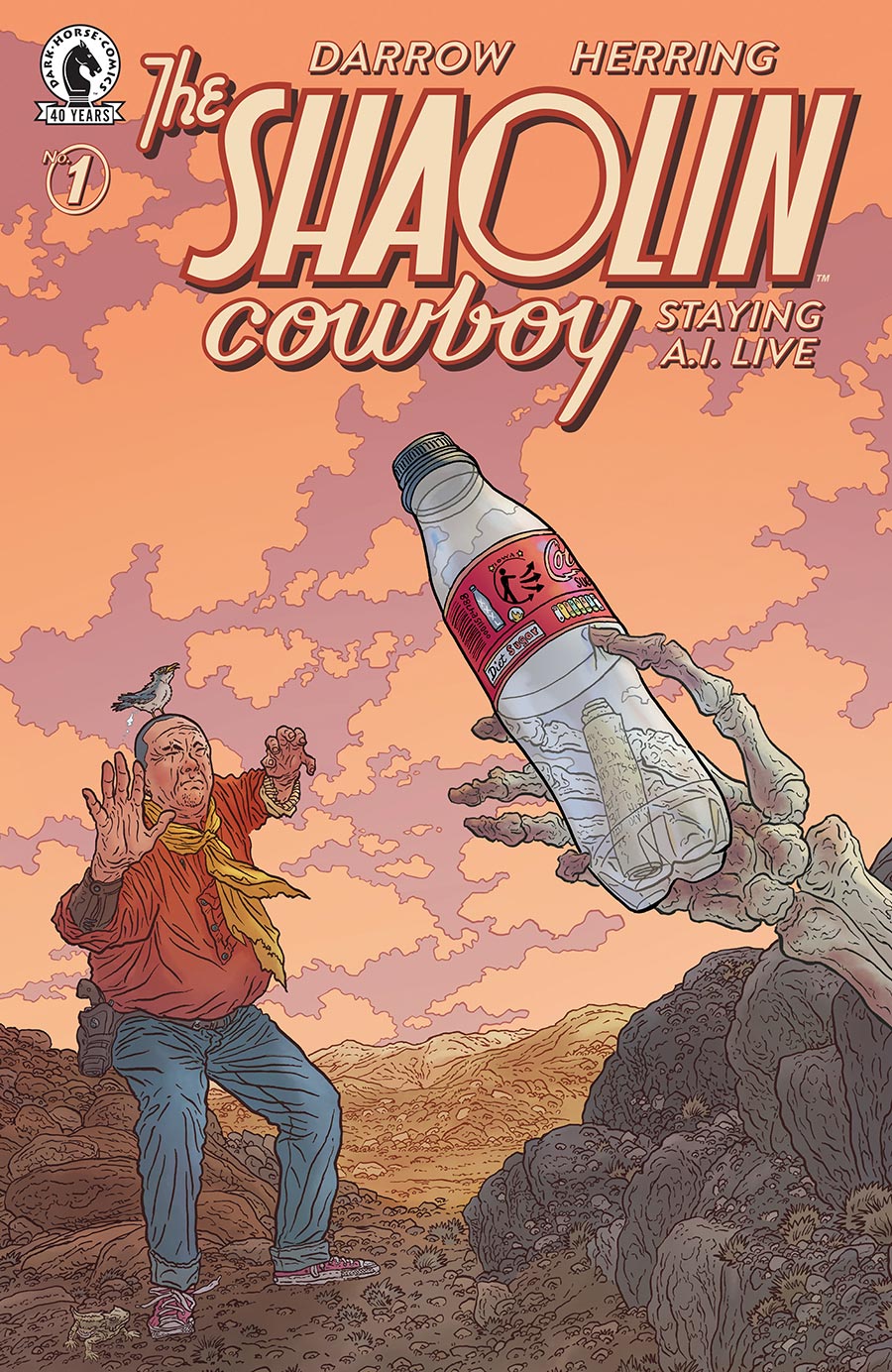 Shaolin Cowboy Staying A.I. Live #1 Cover A Regular Geof Darrow Cover