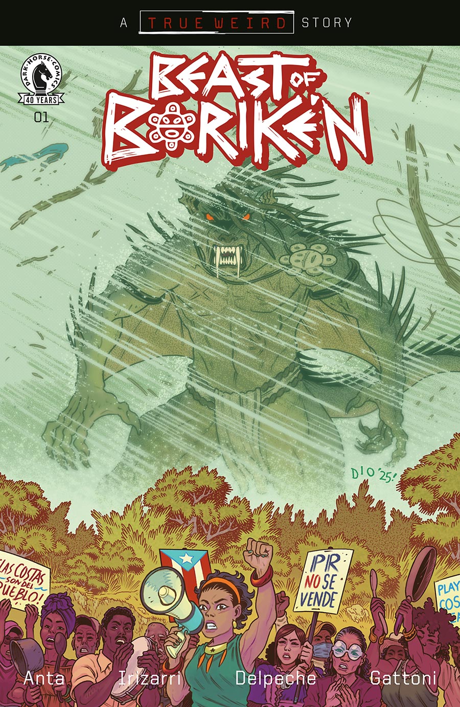 Beast Of Boriken #1 Cover A Regular Daniel Irizarri Cover (A True Weird Story)