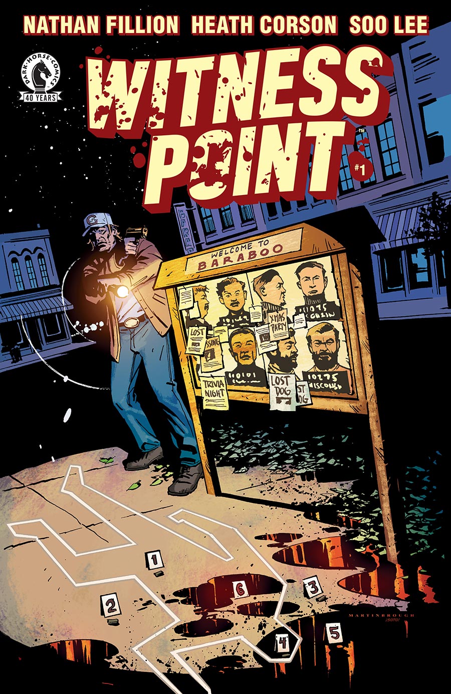 Witness Point #1 Cover B Variant Shawn Martinbrough Cover