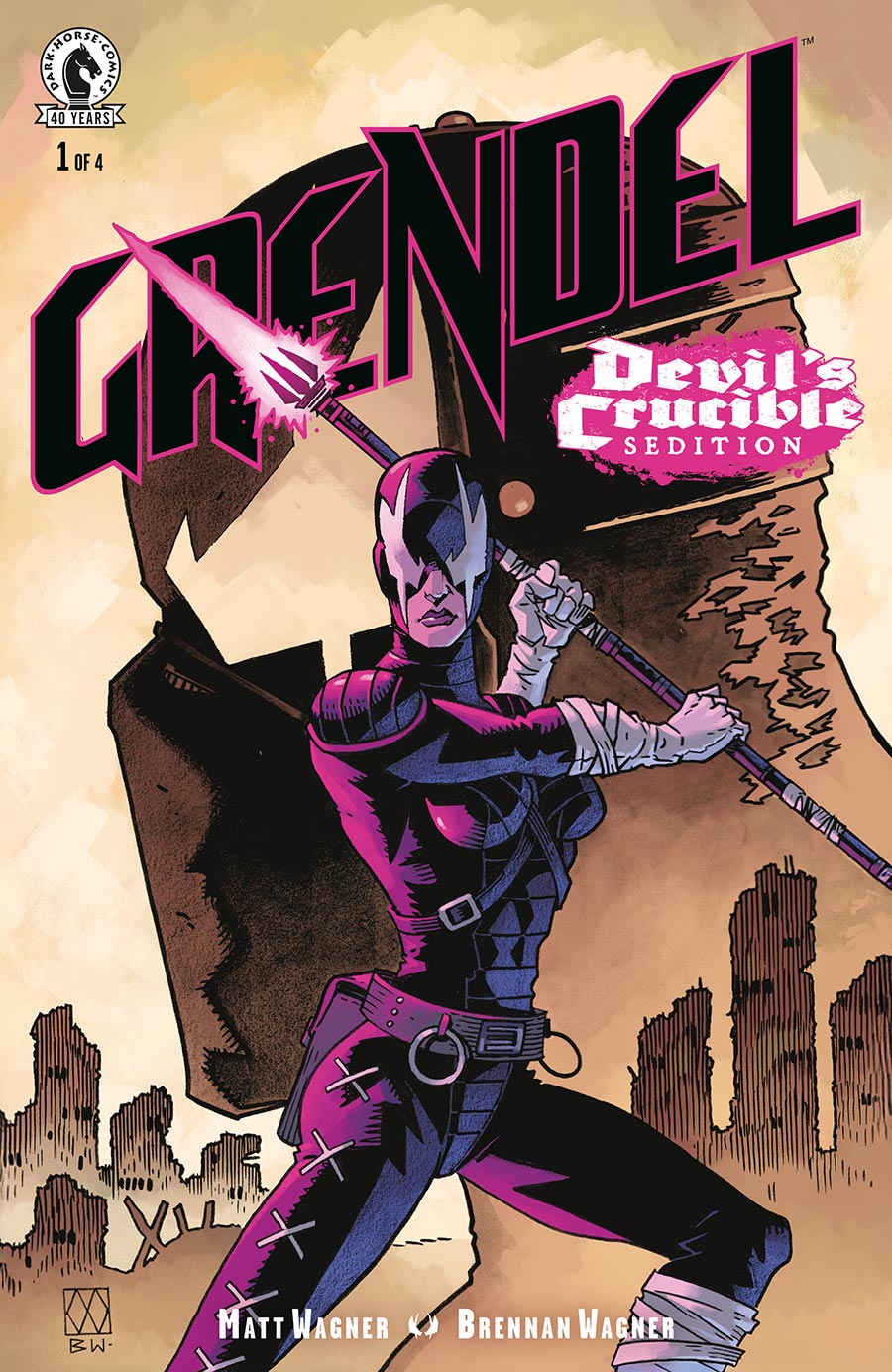 Grendel Devils Crucible Sedition #1 Cover A Regular Matt Wagner Cover