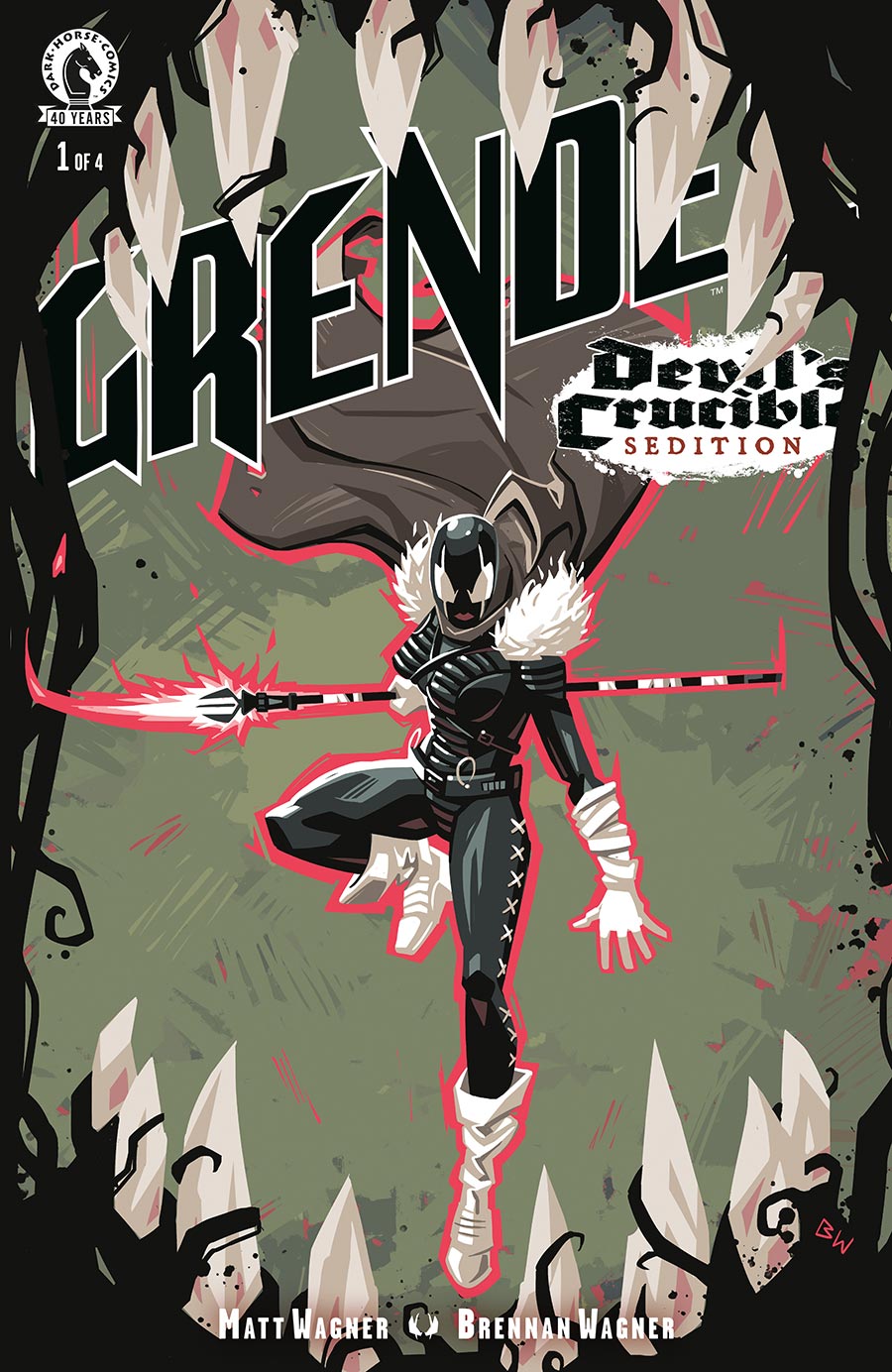 Grendel Devils Crucible Sedition #1 Cover B Variant Brennan Wagner Cover