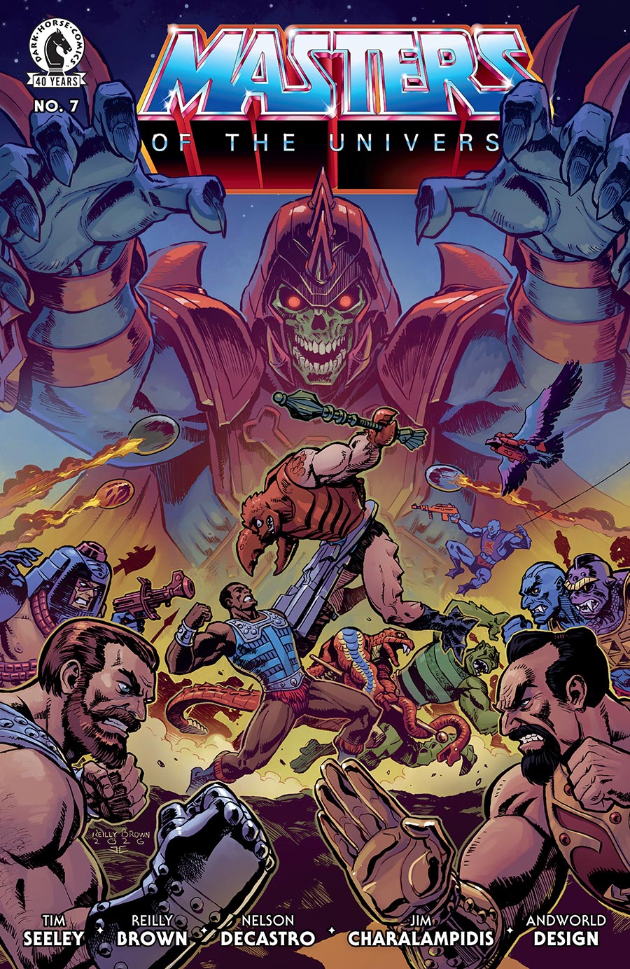 Masters Of The Universe Vol 6 #7 Cover A Regular Reilly Brown Cover