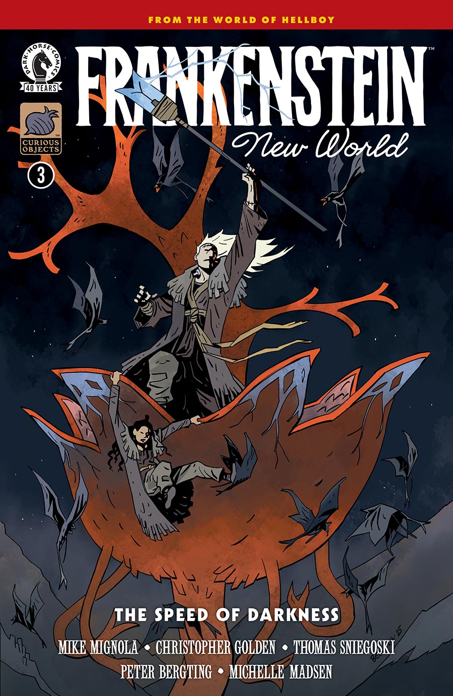 Frankenstein New World The Speed Of Darkness #3 (World Of Hellboy)