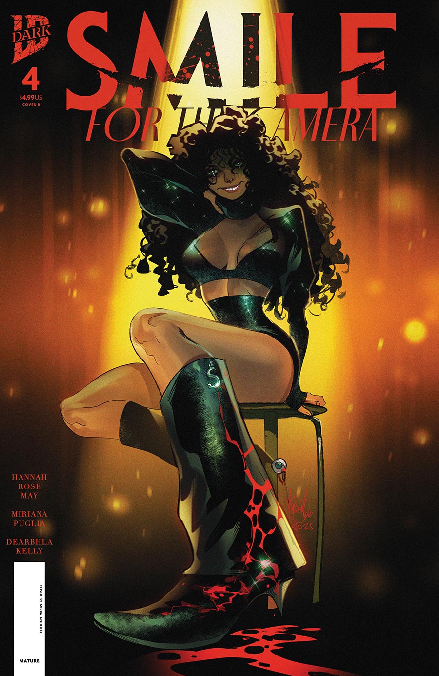 Smile For The Camera #4 Cover B Variant Mirka Andolfo Cover