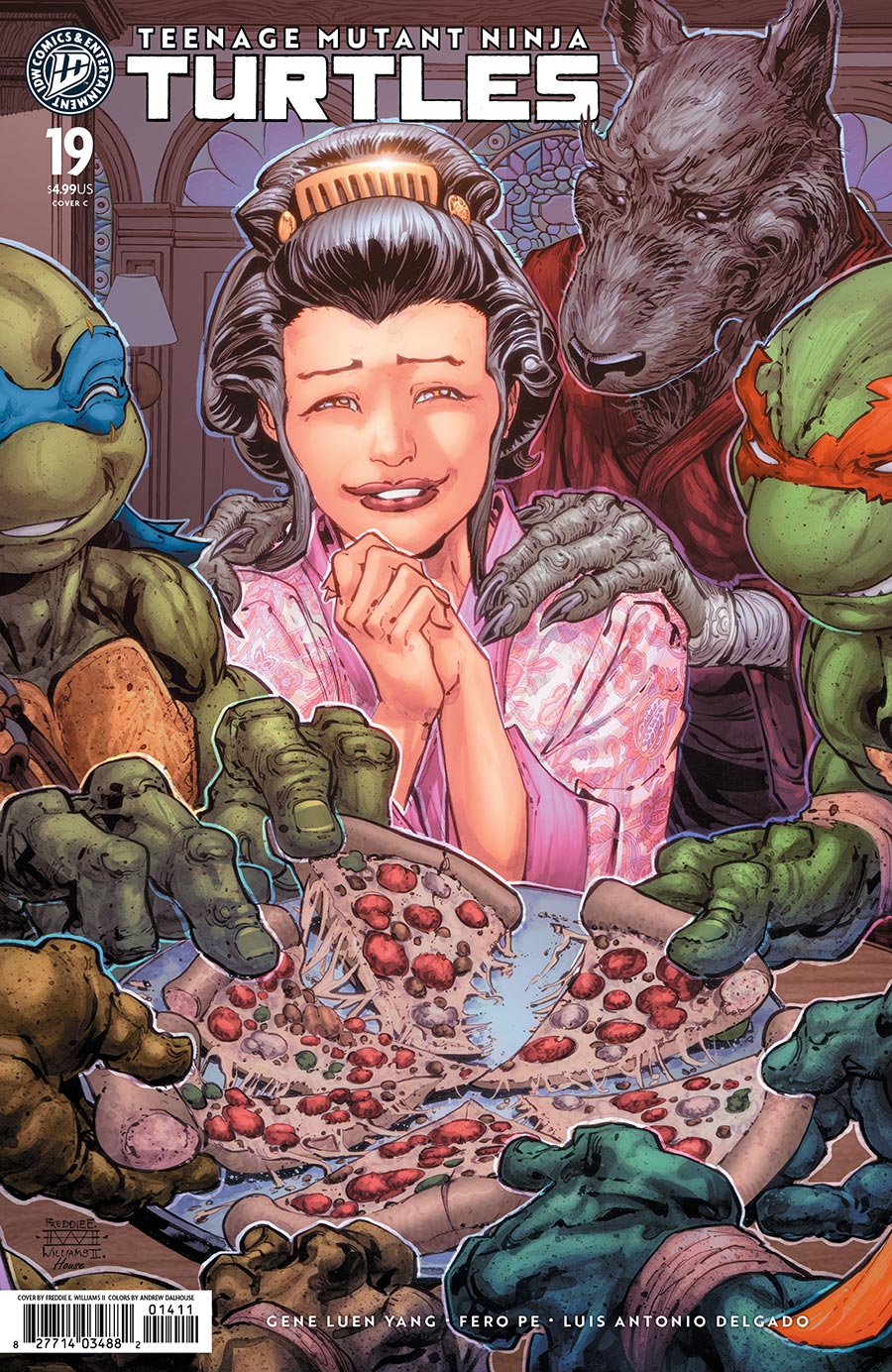 Teenage Mutant Ninja Turtles Vol 6 #19 Cover A Regular Freddie E Williams II Cover