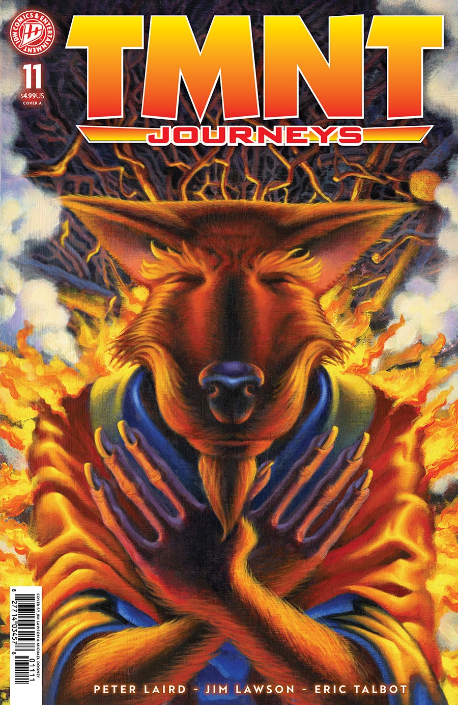 Teenage Mutant Ninja Turtles Journeys #11 Cover A Regular Michael Dooney & Jim Lawson Cover