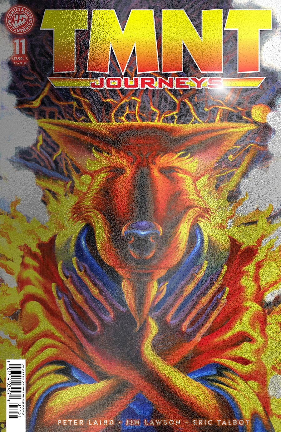 Teenage Mutant Ninja Turtles Journeys #11 Cover C Incentive Michael Dooney & Jim Lawson Foil Cover