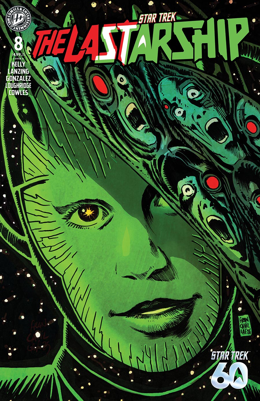 Star Trek The Last Starship #8 Cover A Regular Francesco Francavilla Cover