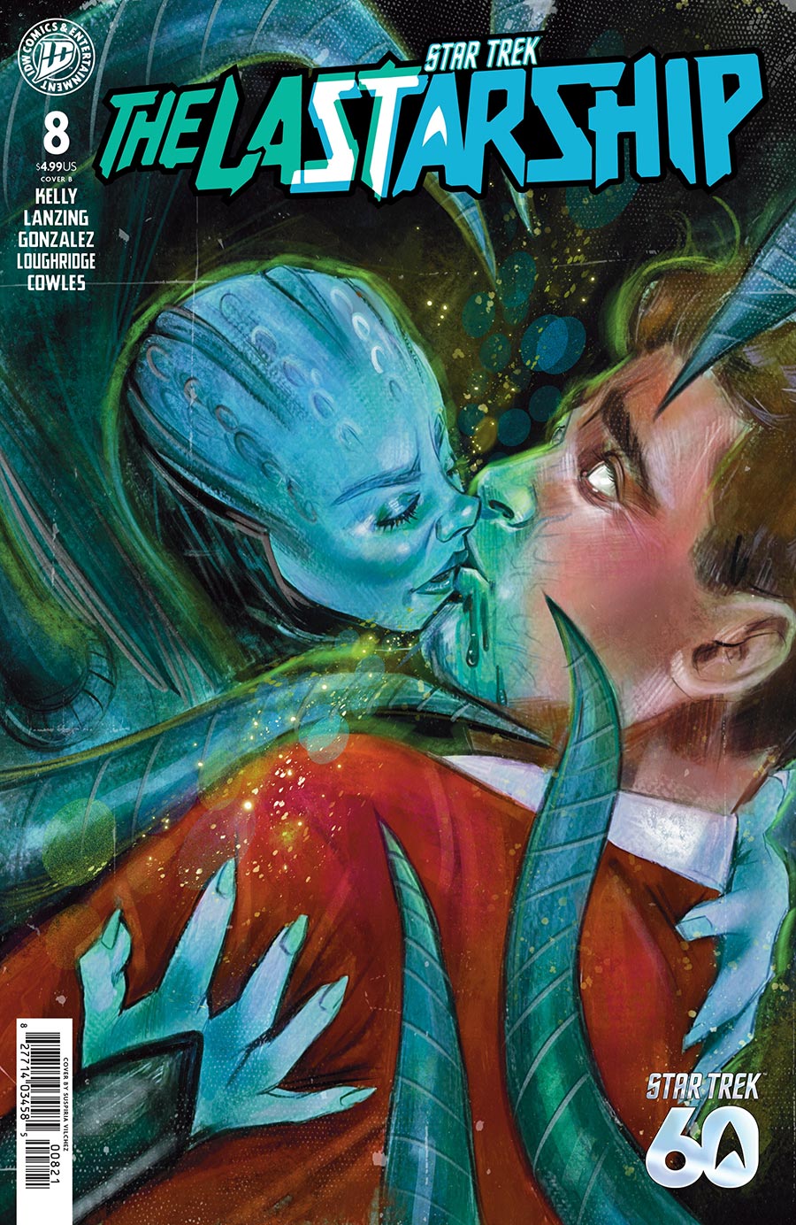 Star Trek The Last Starship #8 Cover B Variant Suspiria Vilchez Cover