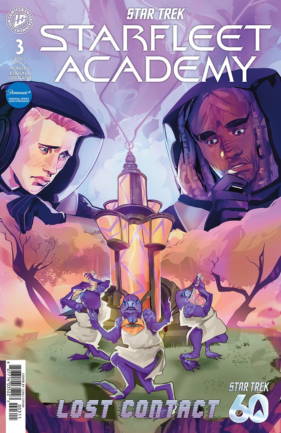 Star Trek Starfleet Academy Lost Contact #3 Cover A Regular Corali Espuna Cover