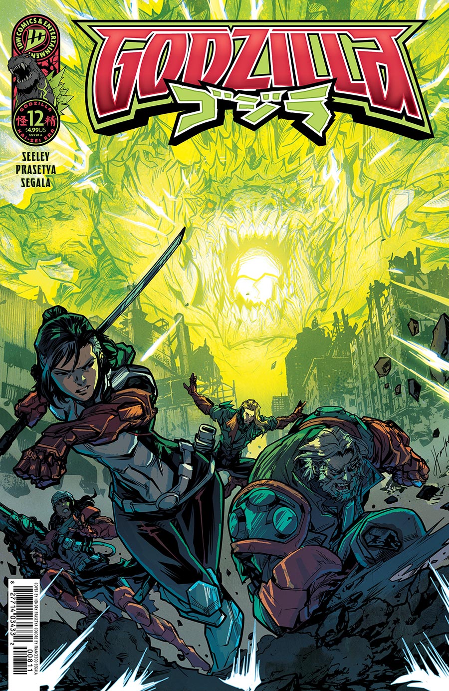 Godzilla (Kai-Sei Era) #12 Cover A Regular Hendry Prasetya Cover