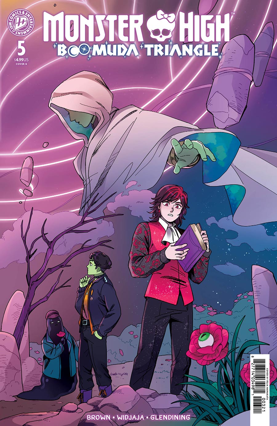 Monster High Boomuda Triangle #5 Cover B Variant Felia Hanakata Connecting Cover