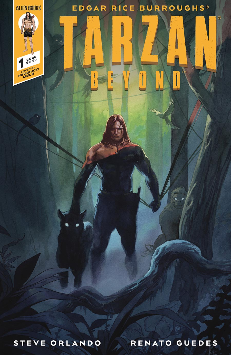 Tarzan Beyond #1 Cover B Variant Federico Mele Cover