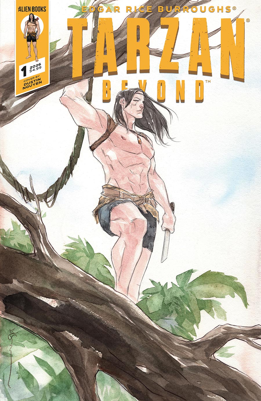 Tarzan Beyond #1 Cover F Incentive Dustin Nguyen Variant Cover