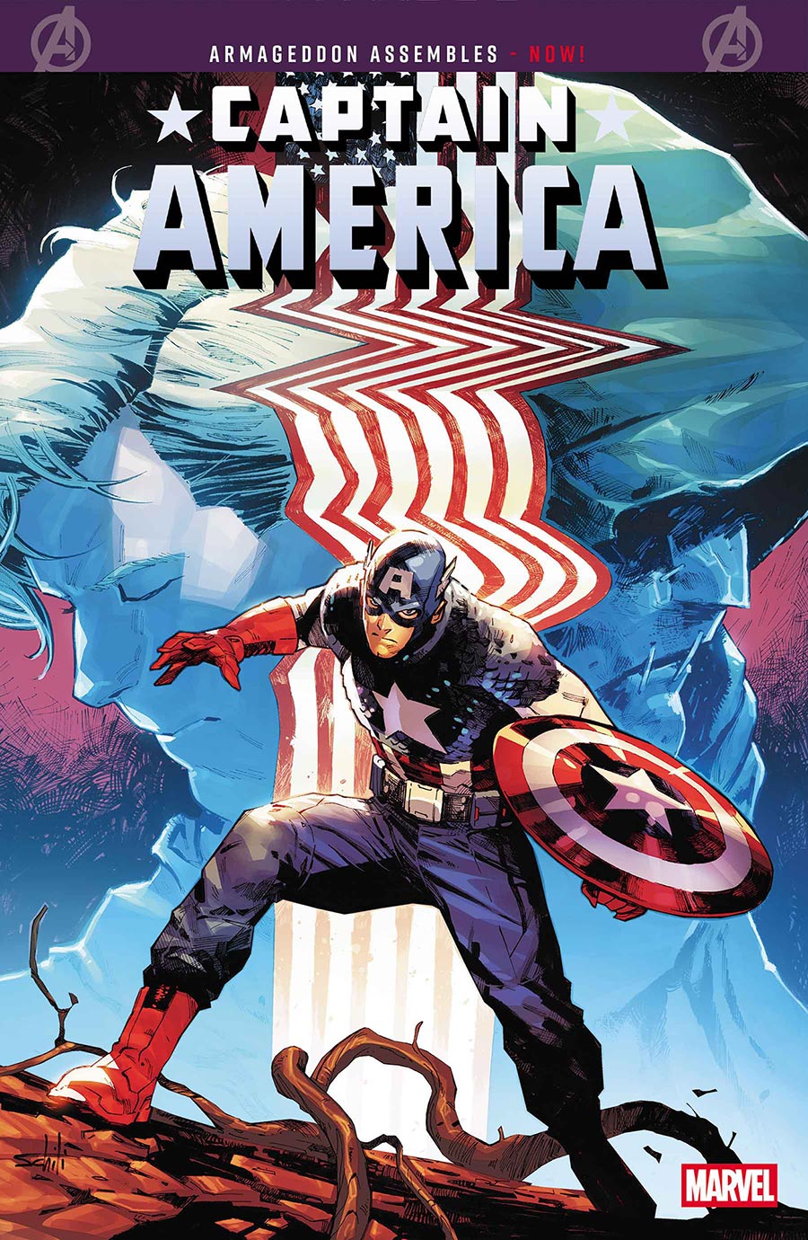 Captain America Vol 11 #12 Cover A Regular Valerio Schiti Cover