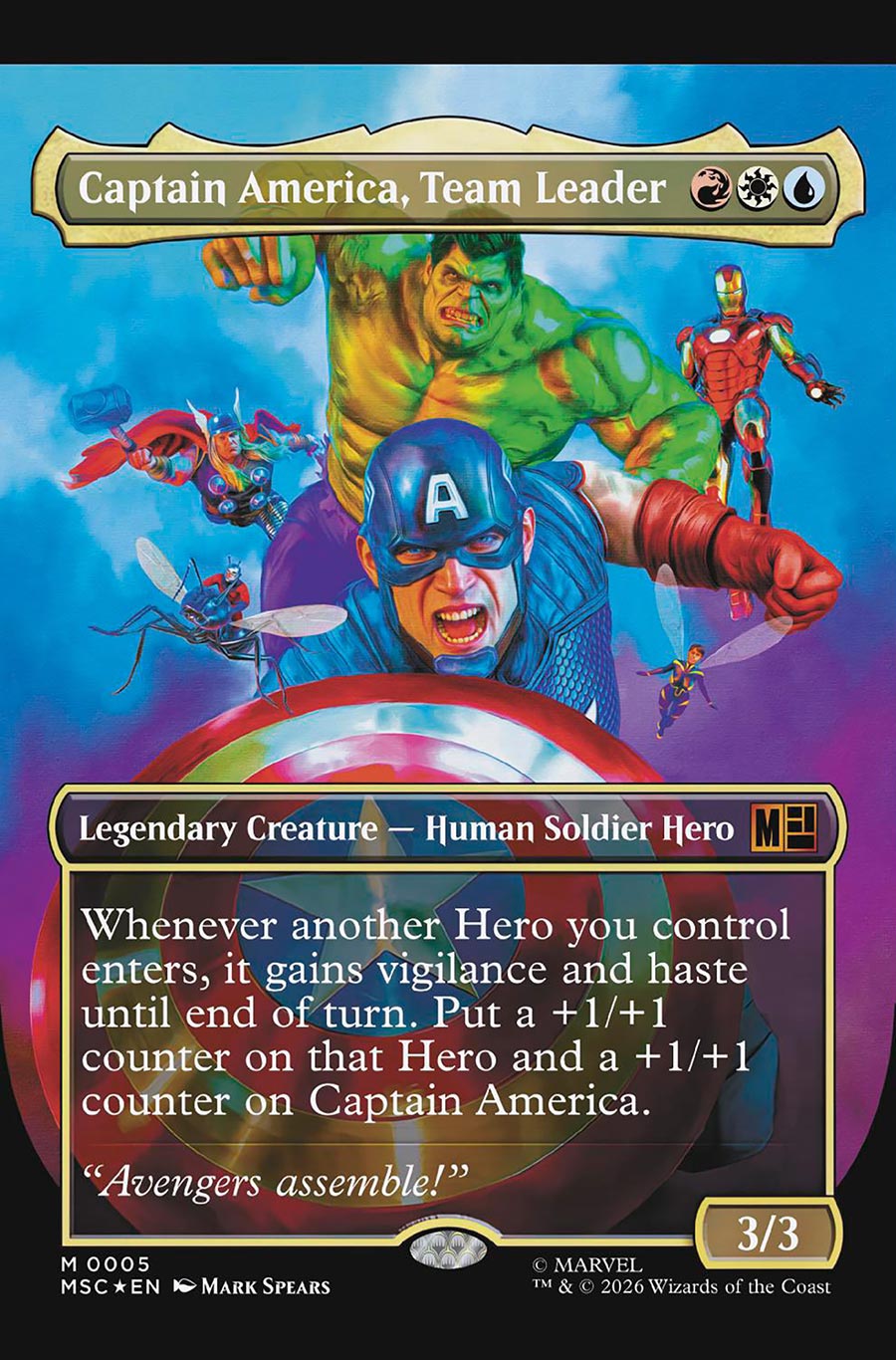 Captain America Vol 11 #12 Cover C Variant Mark Spears Magic The Gathering Cover (Armageddon Tie-In)