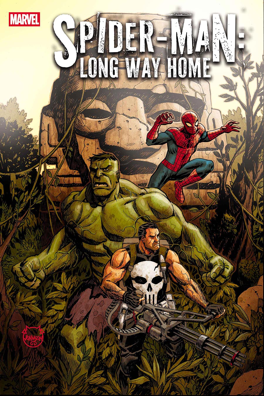 Spider-Man Long Way Home #1 Cover D Variant Dave Johnson Foil Cover