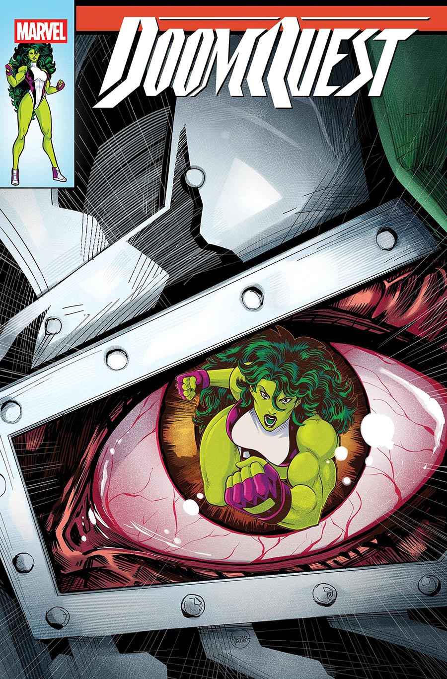 Doomquest #2 Cover B Variant Luciano Vecchio Homage Cover