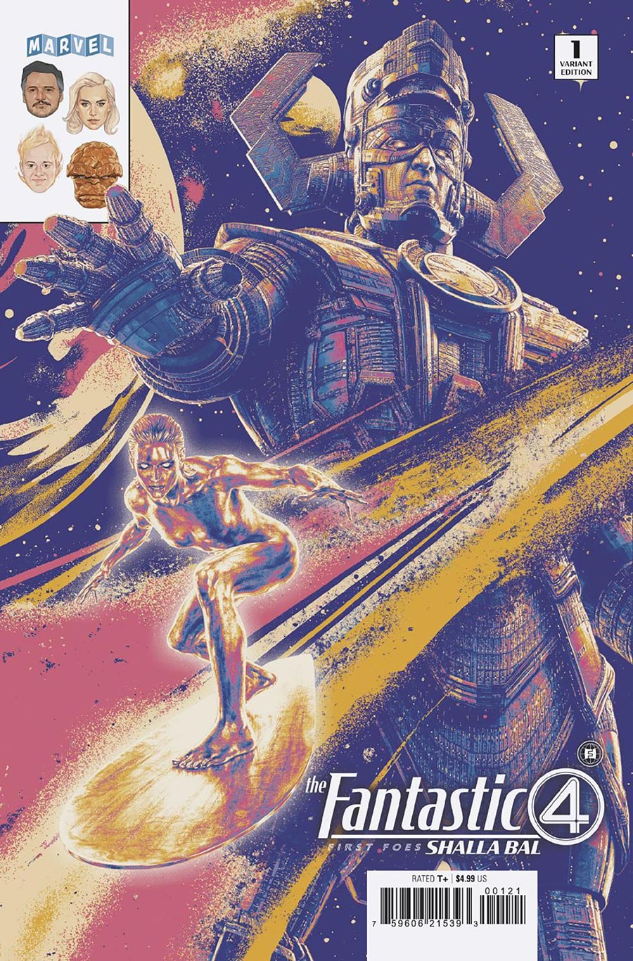 Fantastic Four First Foes Shalla-Bal #1 (One Shot) Cover B Variant Marvel Studios Cover