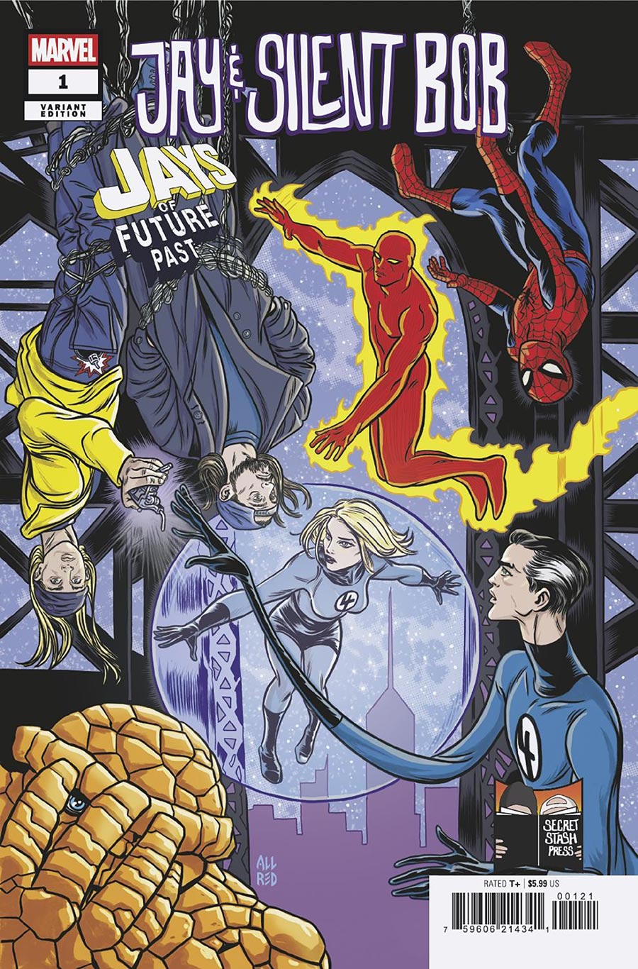 Jay & Silent Bob Jays Of Future Past #1 (One Shot) Cover C Variant Michael Allred Cover
