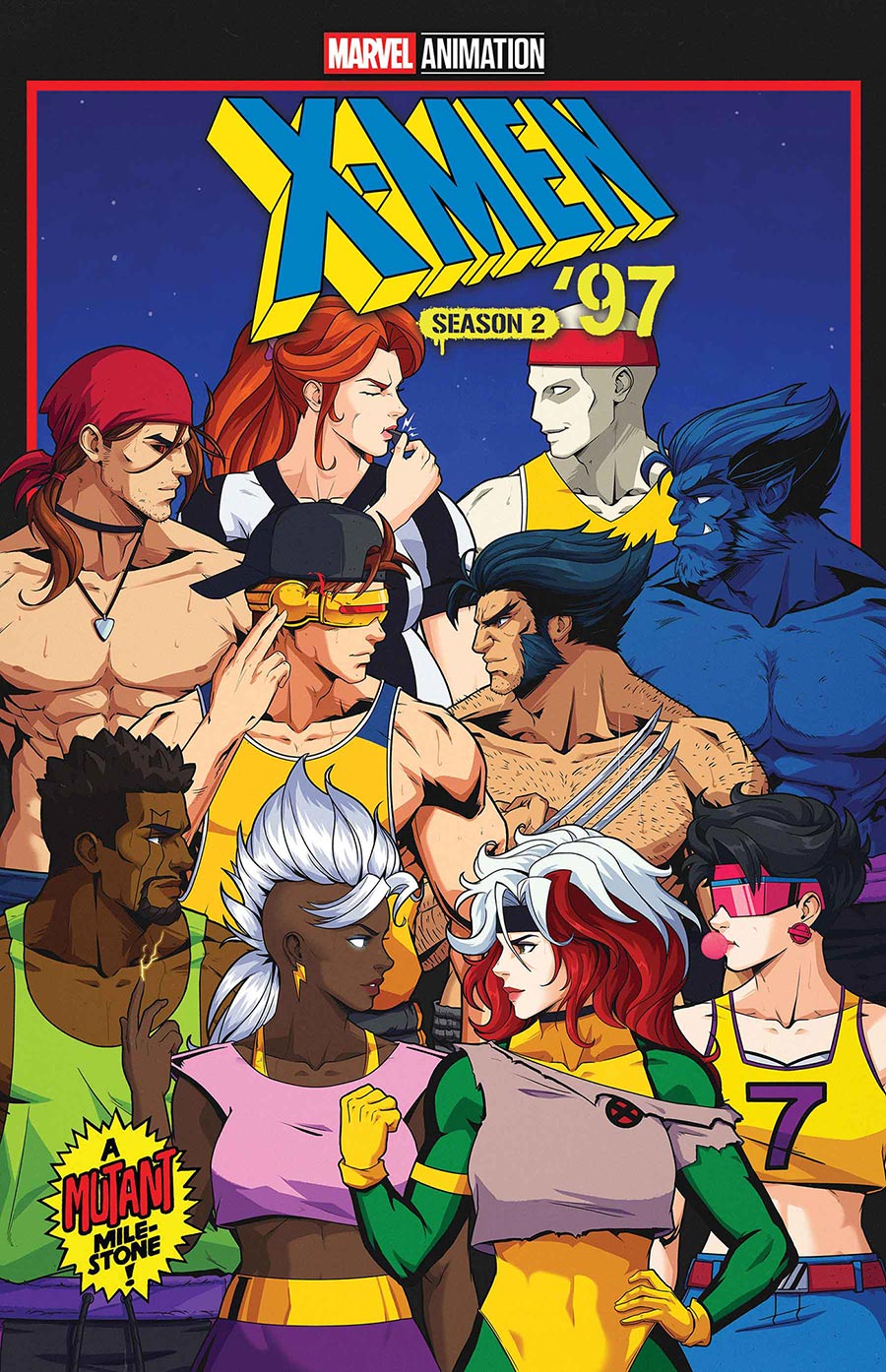X-Men 97 Season 2 #1 Cover E Incentive Jhony Caballero Variant Cover