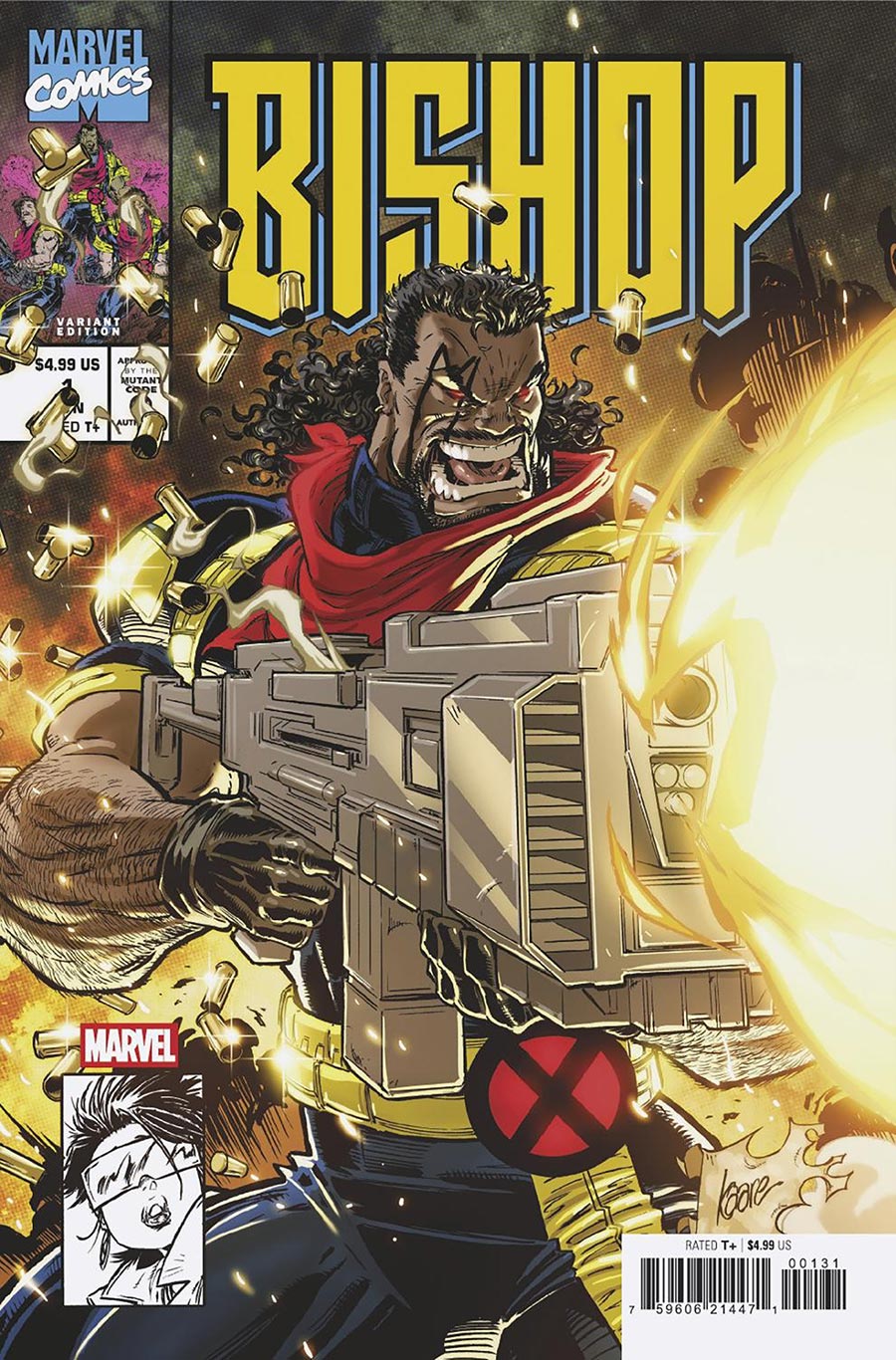 Bishop Vol 2 #1 Cover C Variant Kaare Andrews Cover