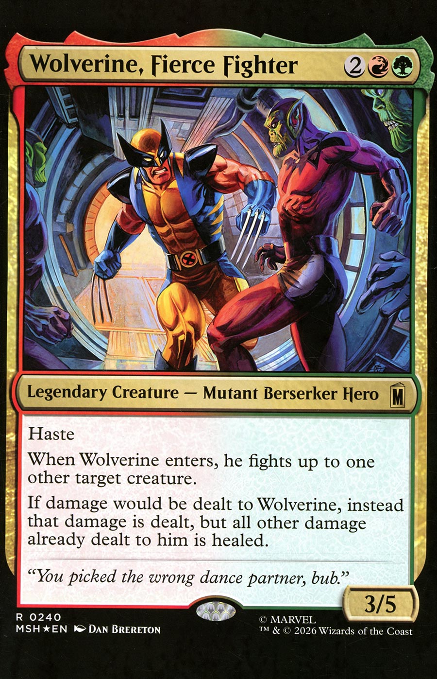 Uncanny X-Men Vol 6 #29 Cover B Variant Dan Brereton Magic The Gathering Cover (Limit 1 Per Customer)