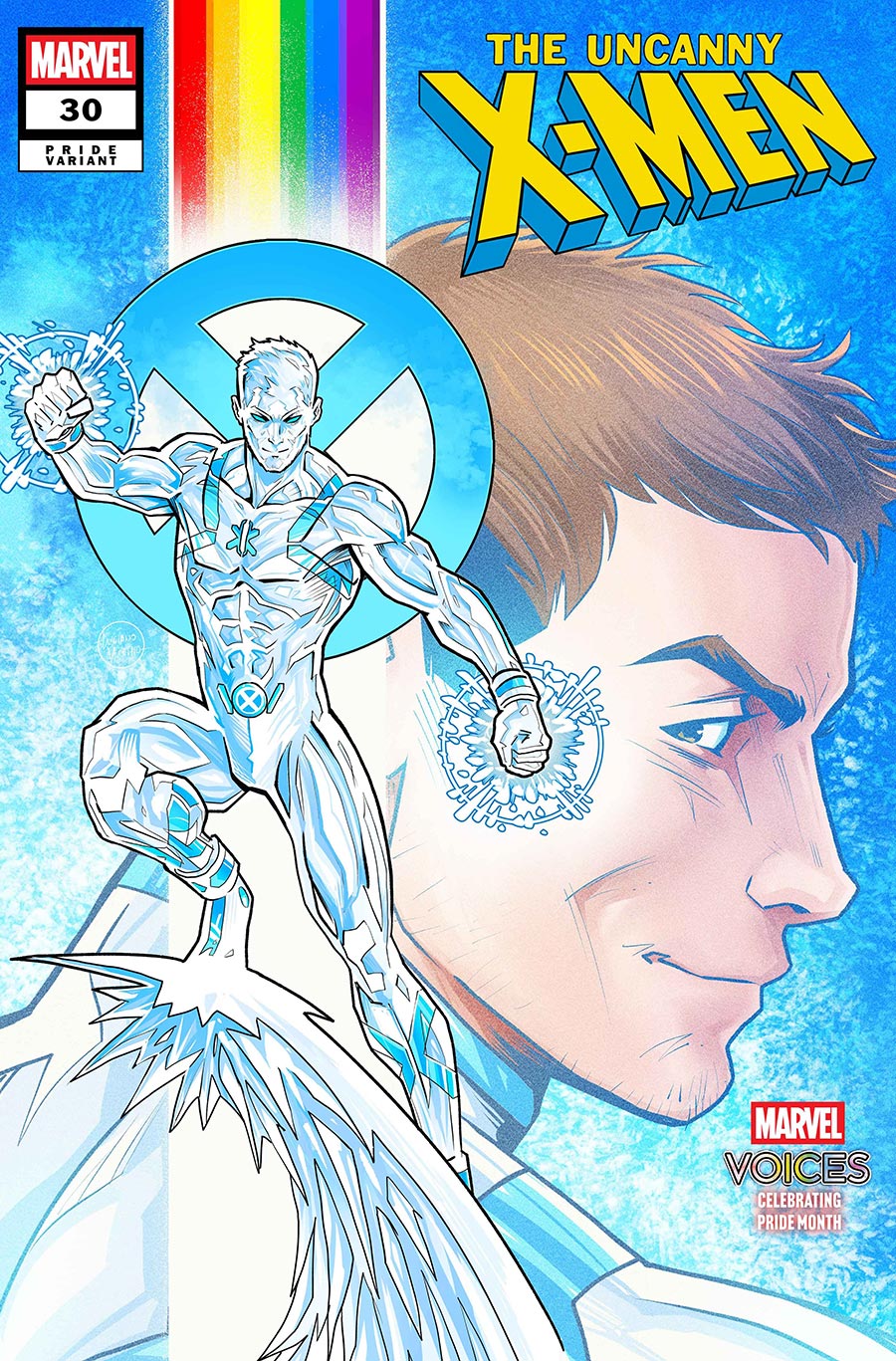 Uncanny X-Men Vol 6 #30 Cover C Variant Luciano Vecchio Pride Cover