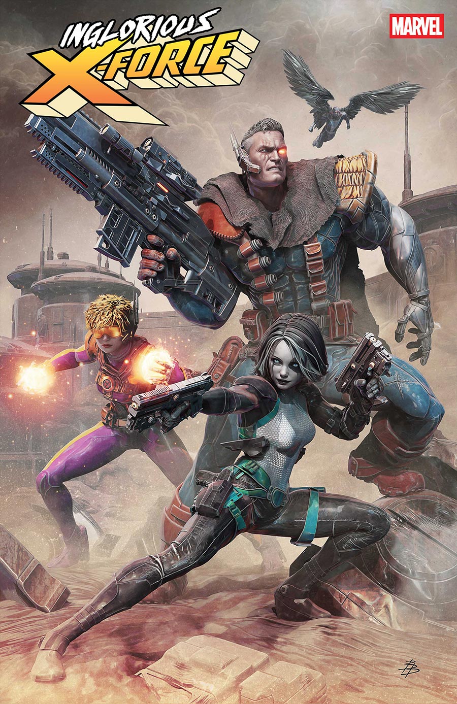 Inglorious X-Force #6 Cover E Incentive Bjorn Barends Variant Cover
