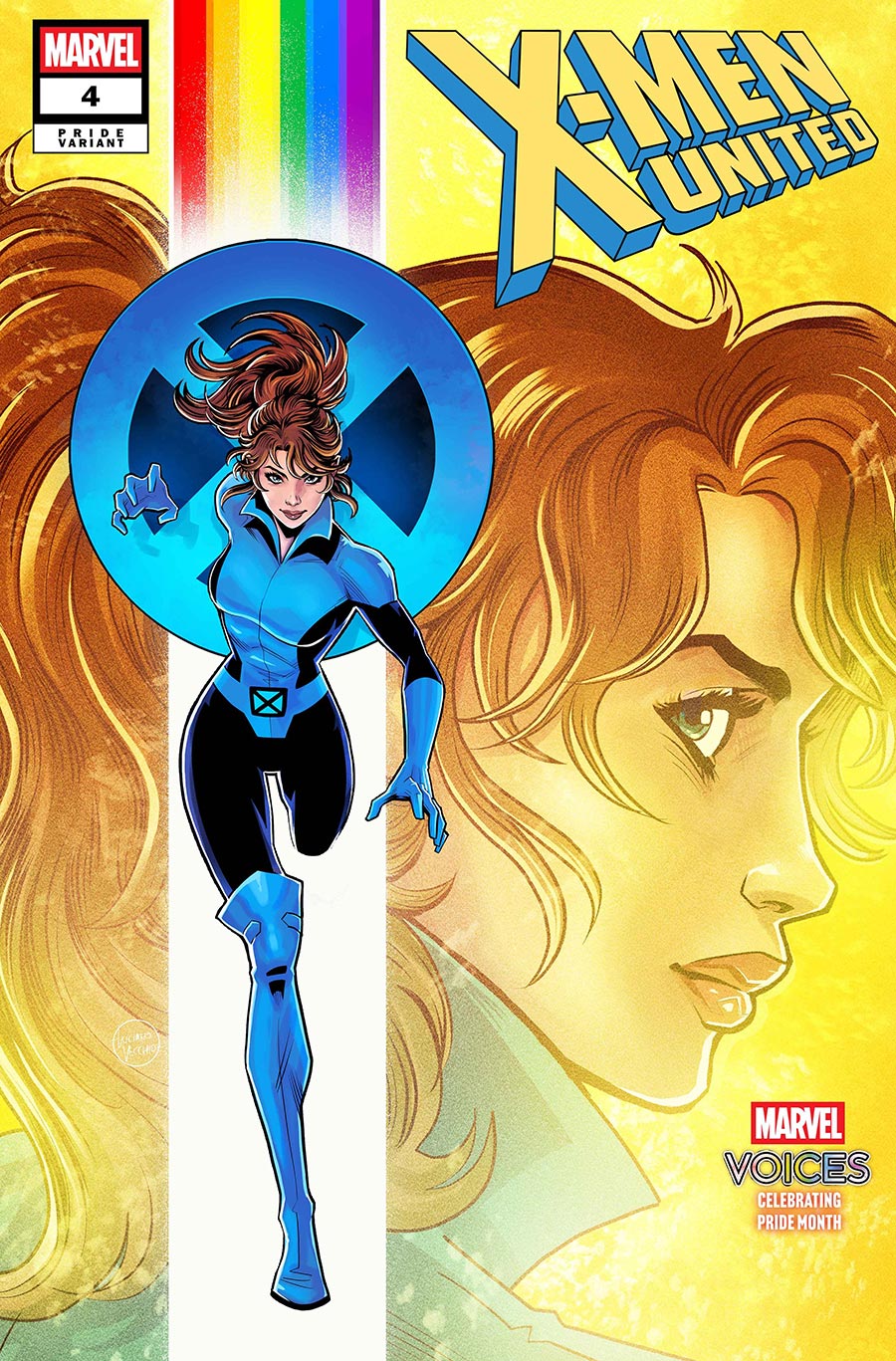X-Men United #4 Cover E Variant Luciano Vecchio Pride Cover