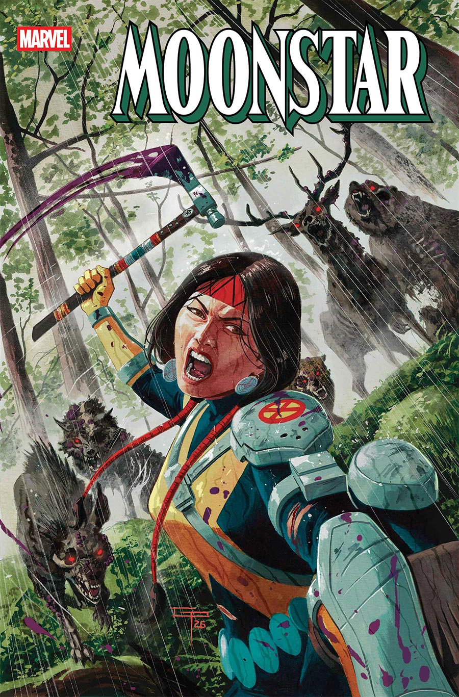 Moonstar #4 Cover A Regular German Peralta Cover