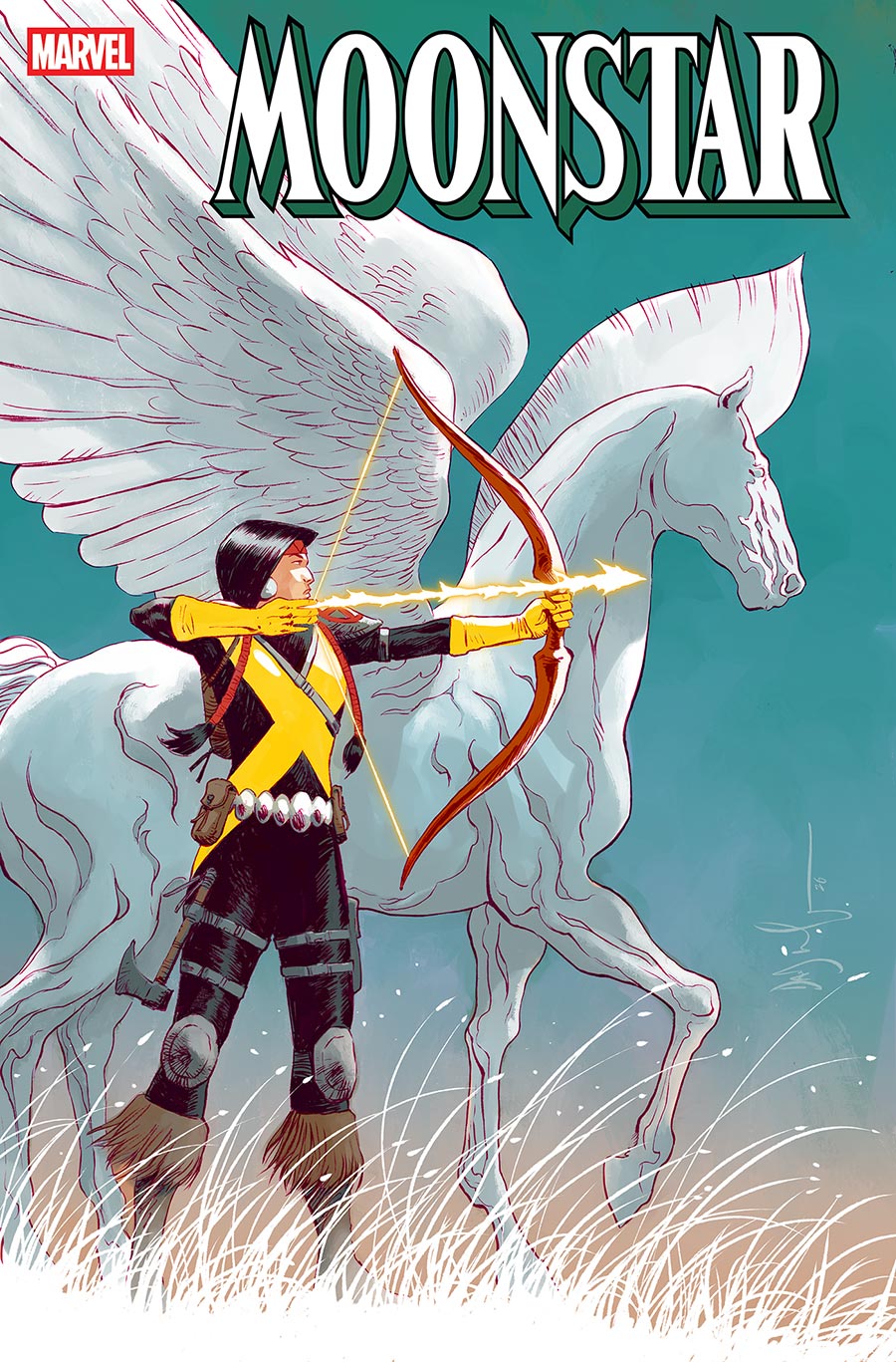 Moonstar #4 Cover B Variant Dave Wachter Cover
