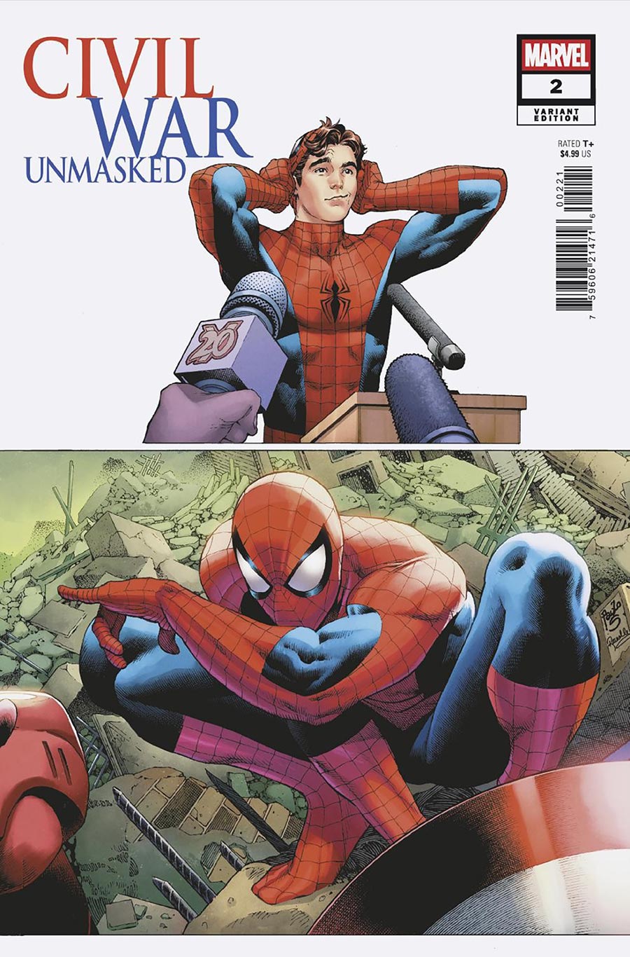 Civil War Unmasked #2 Cover B Variant Paulo Siqueira 5-Part Connecting Cover