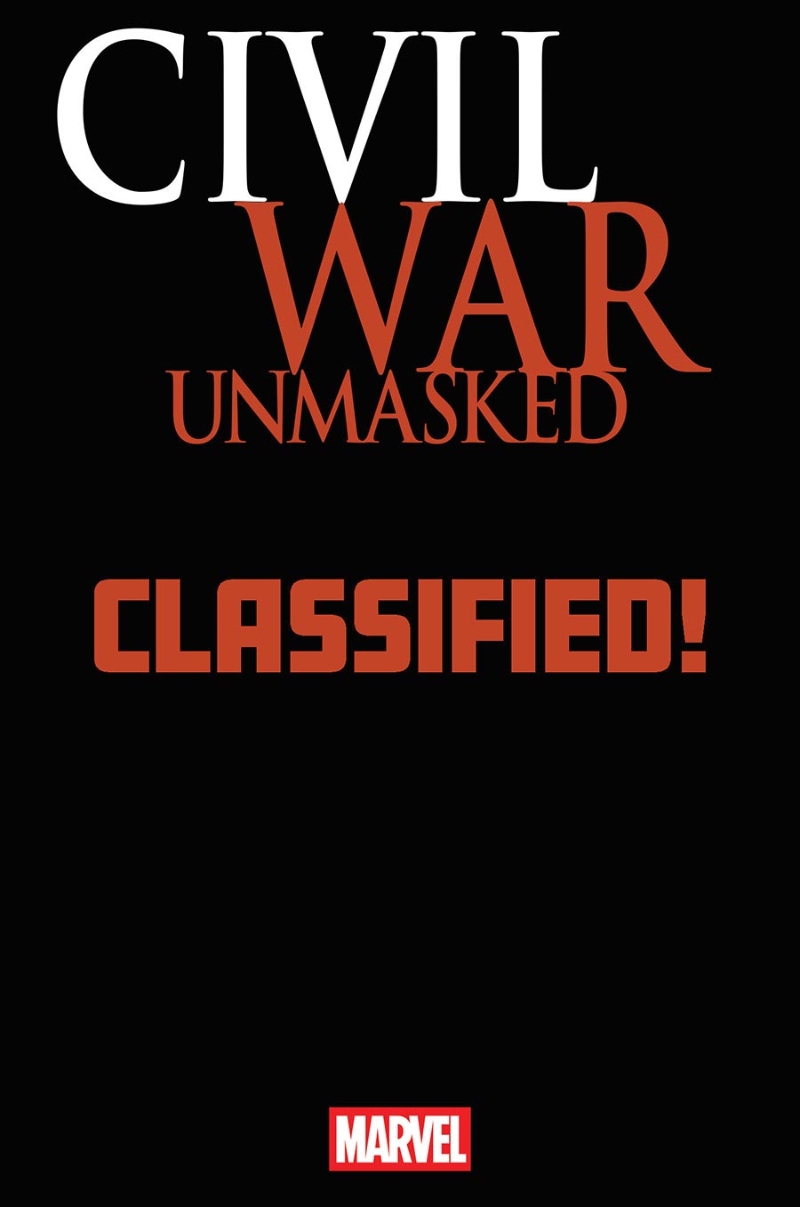 Civil War Unmasked #2 Cover C Variant Classified Artist Magic The Gathering Cover