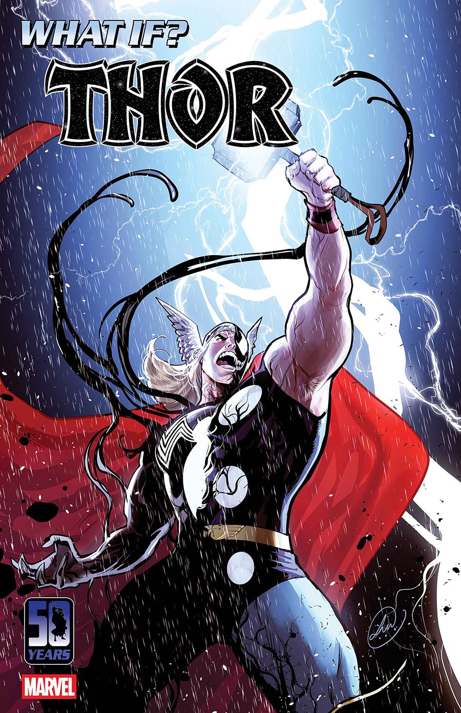 What If Thor Got Spider-Mans Symbiote Suit #1 (One Shot) Cover A Regular Lucas Werneck Cover