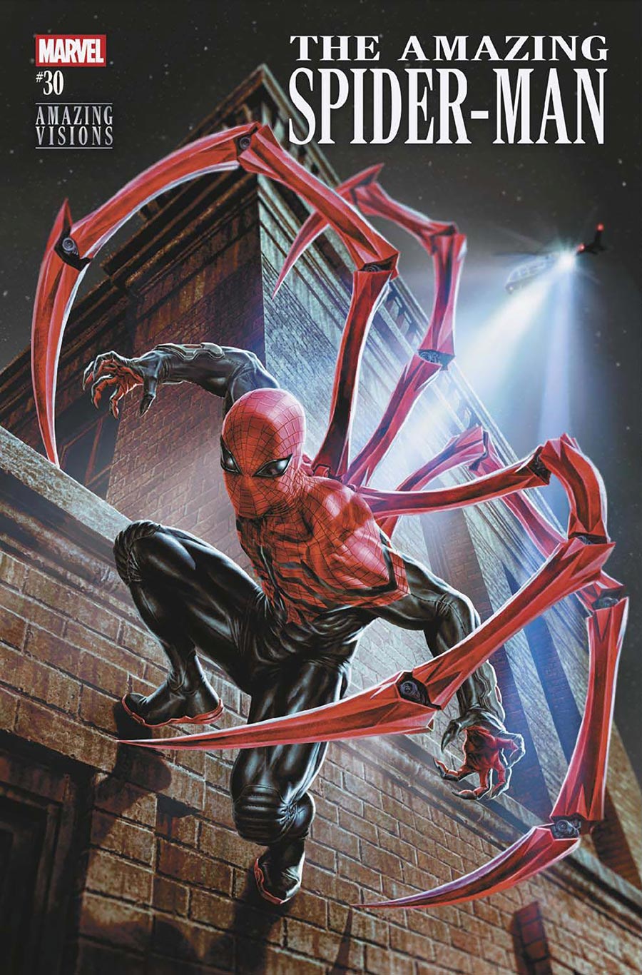 Amazing Spider-Man Vol 7 #30 Cover B Variant Lee Bermejo Amazing Visions Cover (#994)