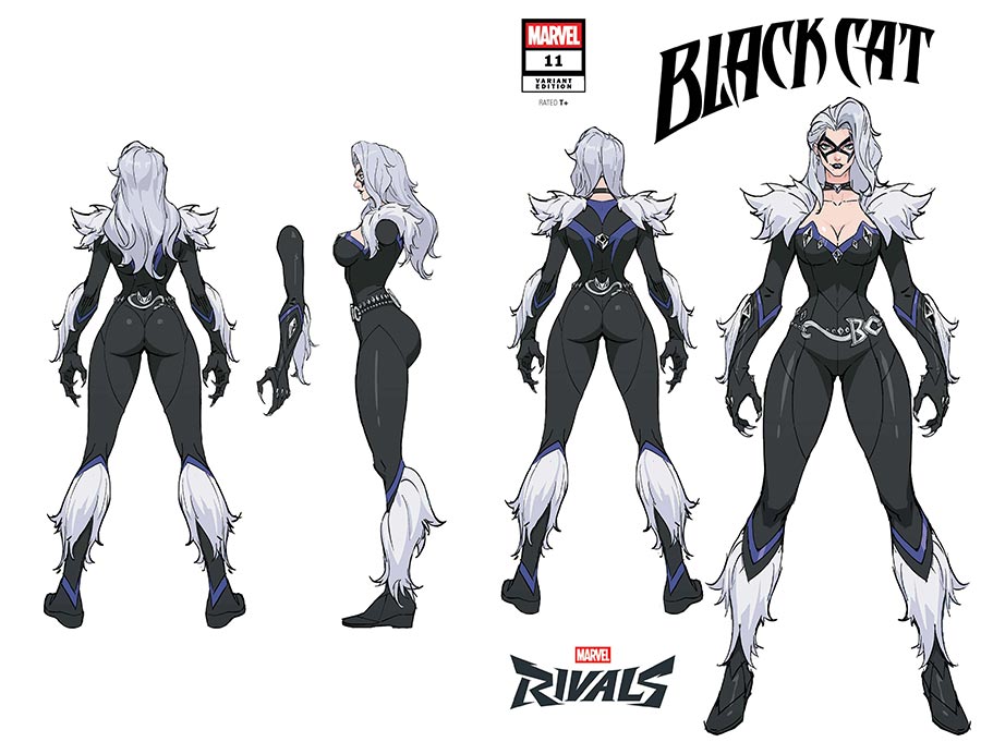Black Cat Vol 3 #11 Cover B Variant NETEASE Games Marvel Rivals Wraparound Cover
