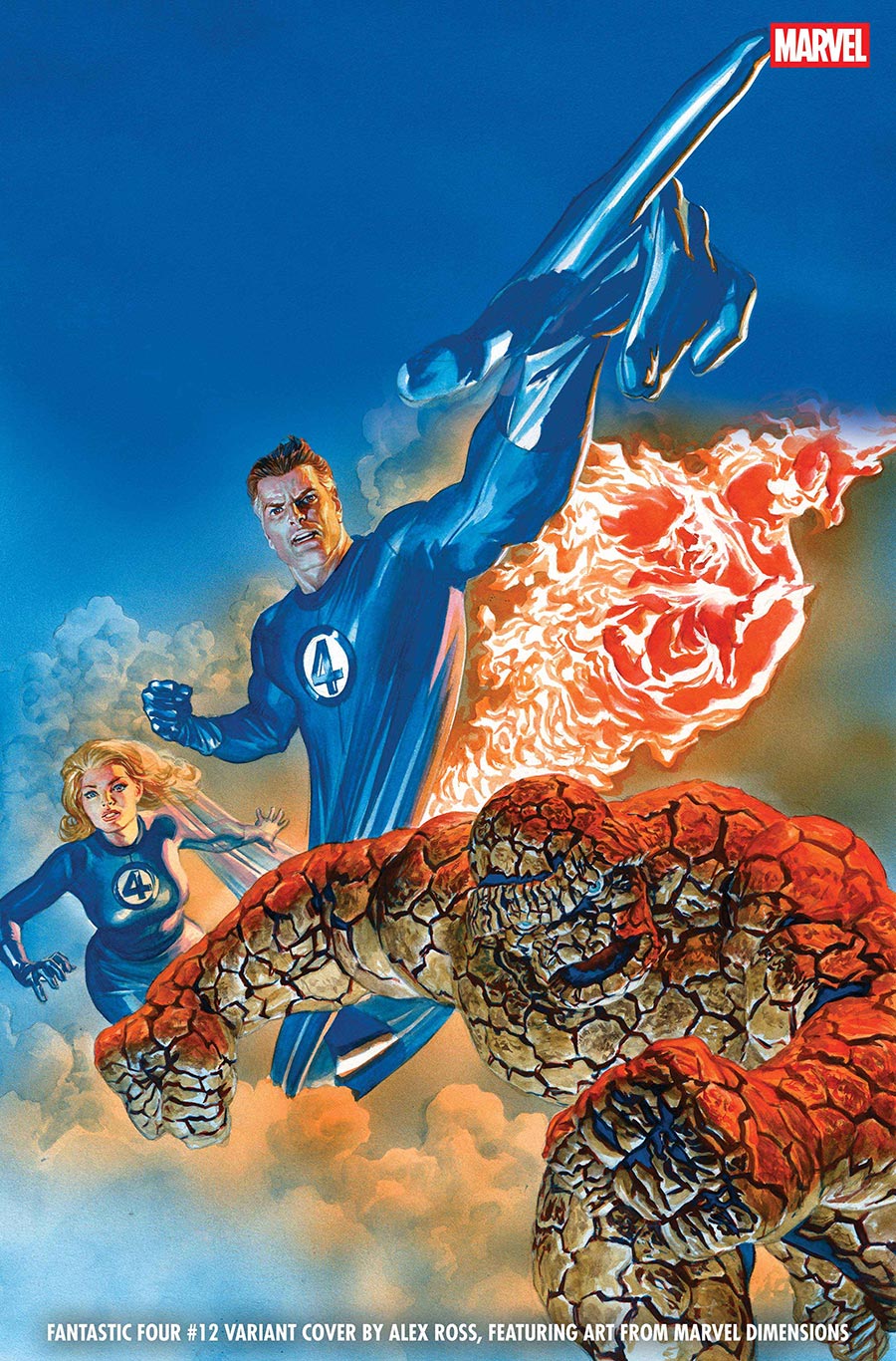 Fantastic Four Vol 8 #12 Cover B Variant Alex Ross Marvel Dimensions Cover