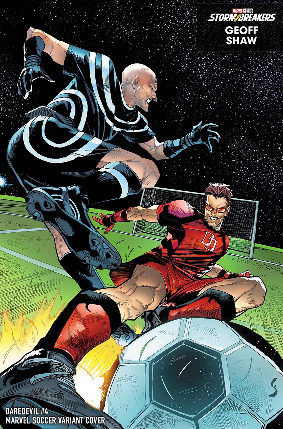 Daredevil Vol 9 #4 Cover C Variant Geoff Shaw Marvel Soccer Cover
